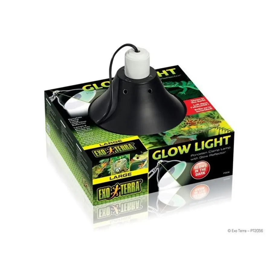Glow Light reflectorarmatuur 25 cm met klem en E27 fitting | max. 200 W