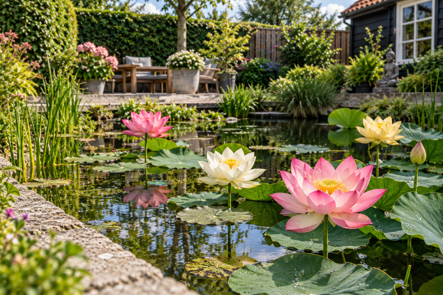 Nelumbo lotus kweekset