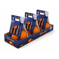 Halloweenpompoen ca. 2 kg met snijgereedschap | Ø vanaf 16 cm