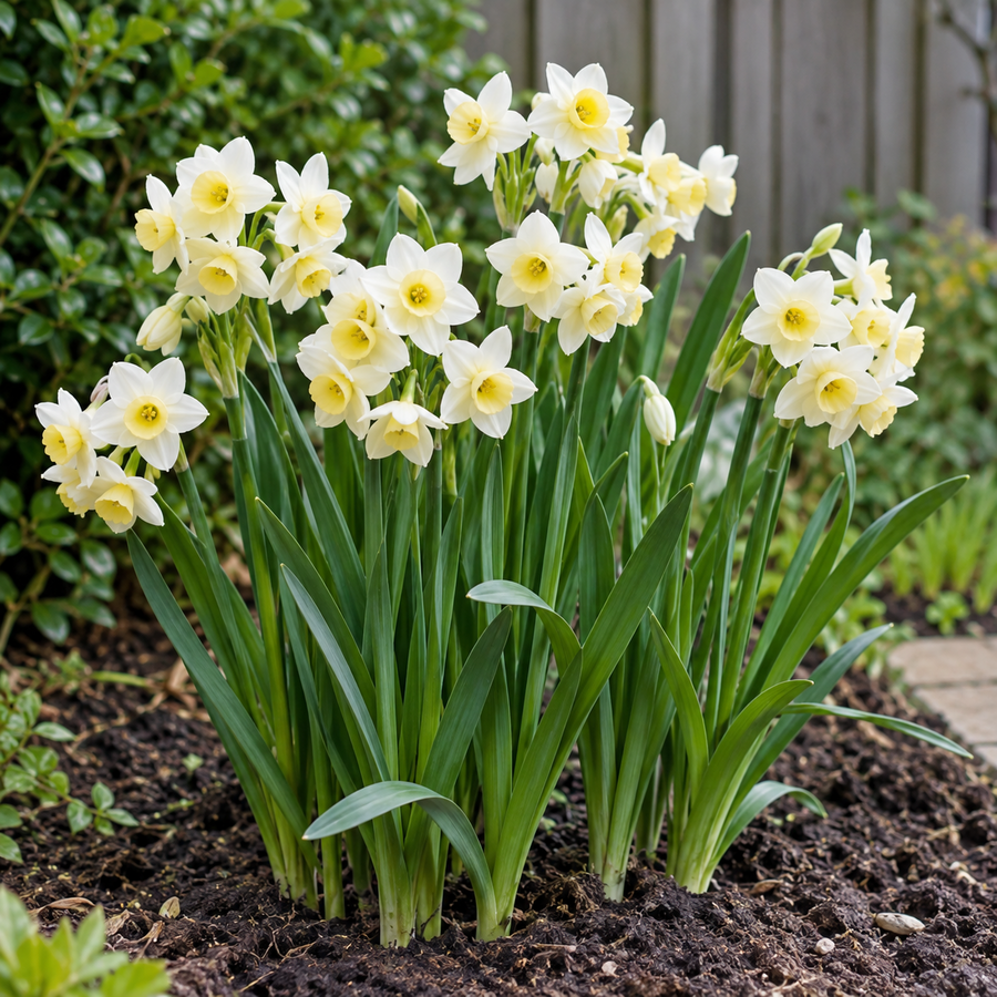 Narcissus Tazetta trosnarcis | 8 bloembollen | Geurende voorjaarsbloeier | ca. 25 cm hoog
