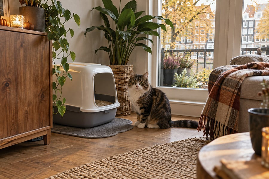Duvo+ silica kattenbakvulling