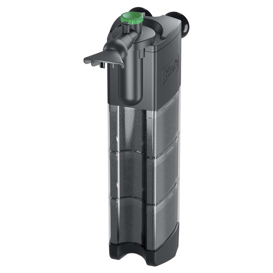 Binnenfilter INX 150 Zwart | Aquarium 90 tot 150 liter | 470 l/u | 5,5W | Stil en regelbaar