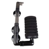 Sponsfilter Bob Air zwart 18 x 5 x 5 cm voor aquaria tot 50 liter