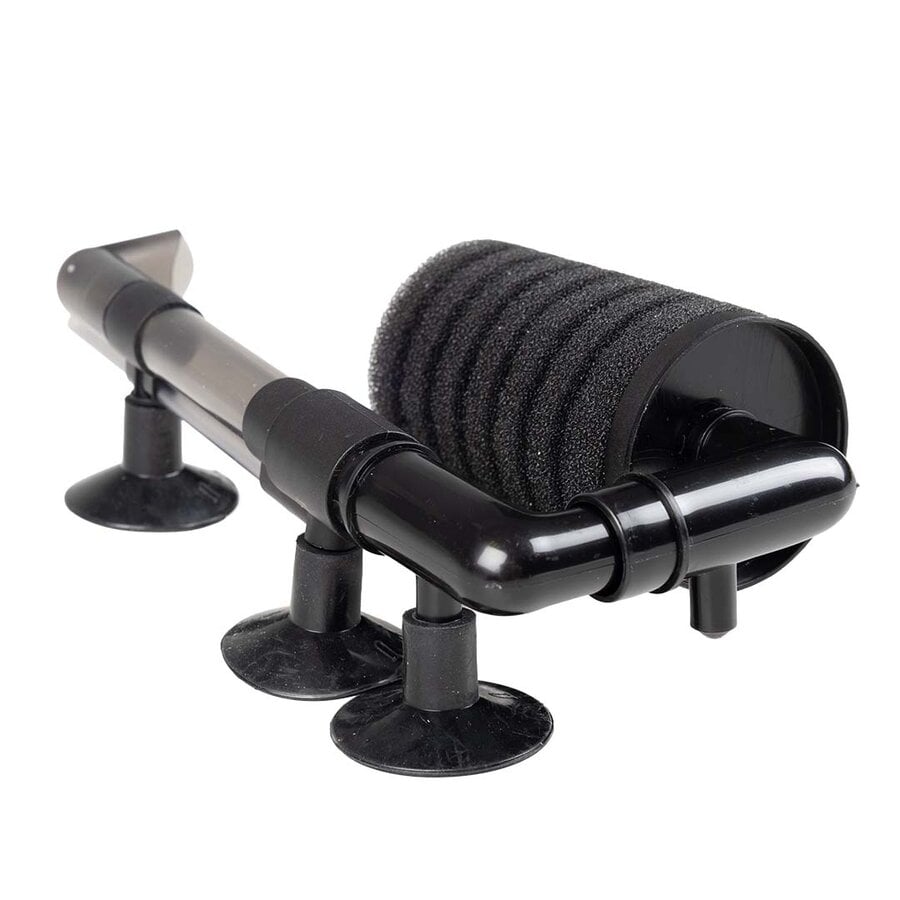 Sponsfilter Bob Air zwart 18 x 5 x 5 cm voor aquaria tot 50 liter