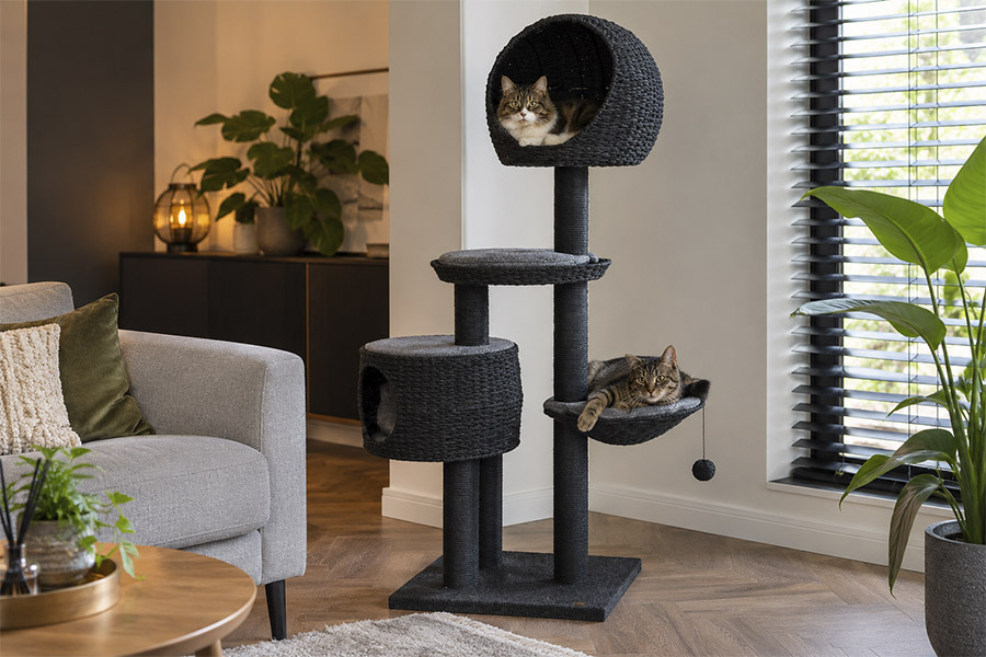 Ebi Cattree Elegance Touch | Stijlvolle krabpaal van 163 cm