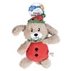 Pluche hondenelf kerstknuffel | 30 x 25 x 7,5 cm