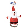 Pluche kerstman met lus | 25 x 35 x 10 cm