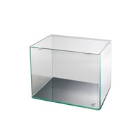 Aquascaping aquarium 55 liter 45 x 36 x 34 cm met gebogen glas, afdekplaat en veiligheidsmat