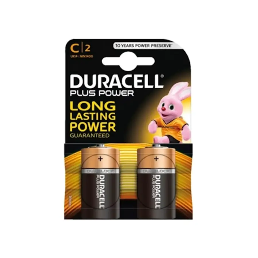 C LR14 alkaline batterijen 1,5V | 2 stuks voor zaklampen en apparaten