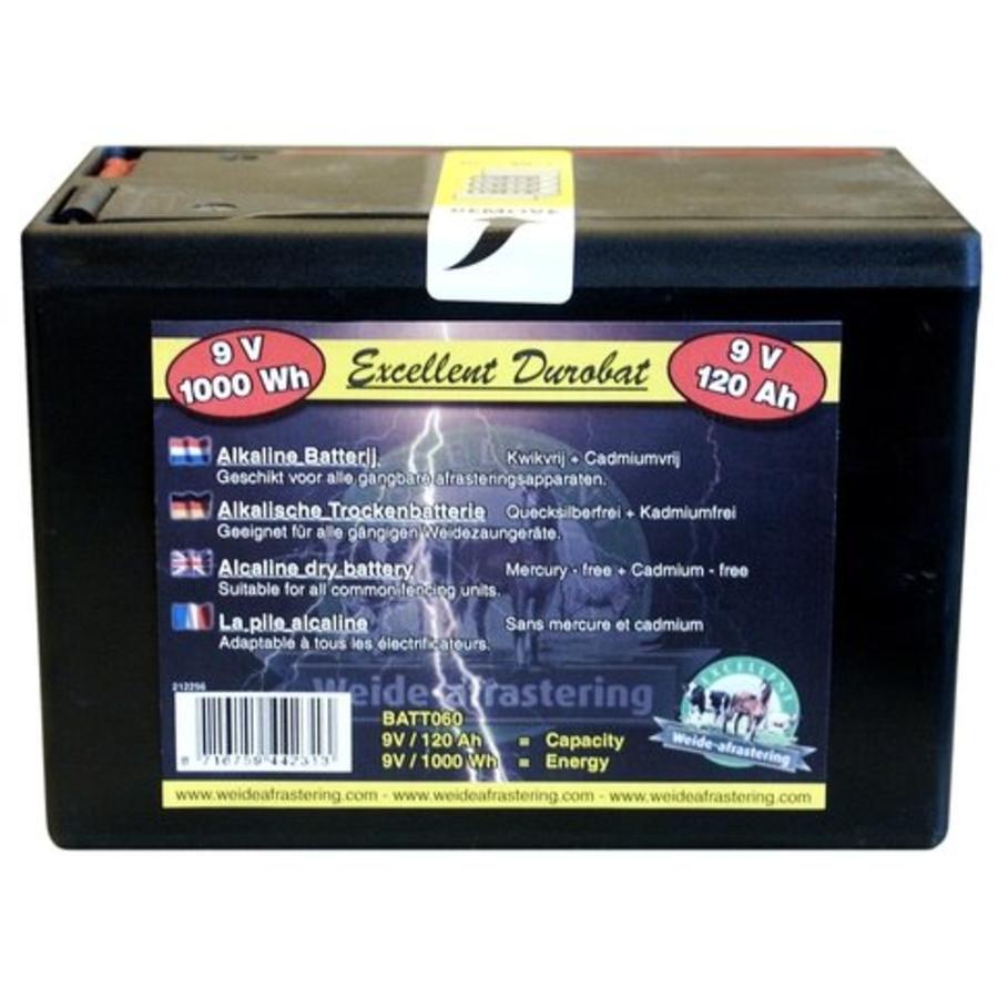 Batterij Durobat 9V 120Ah
