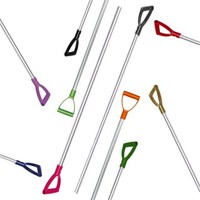 Lichtgewicht aluminium mestvork steel 115 cm | Ø 25 mm | 10 kleuren