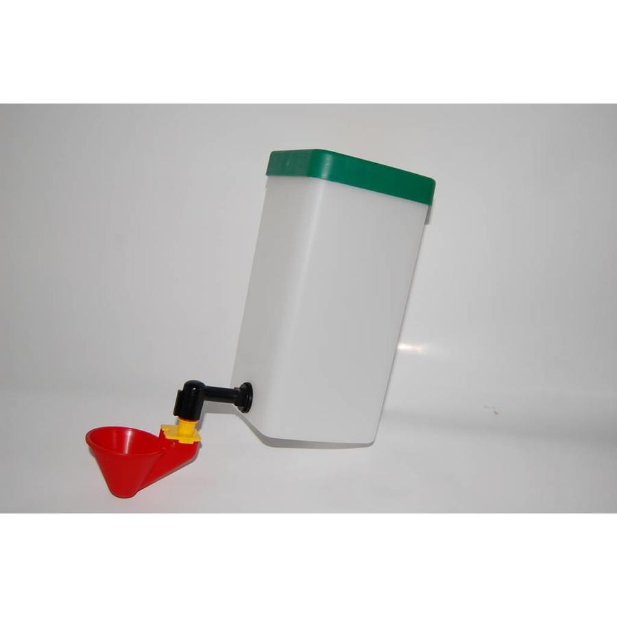 Drinkfles 1L met vlotter drinkcup