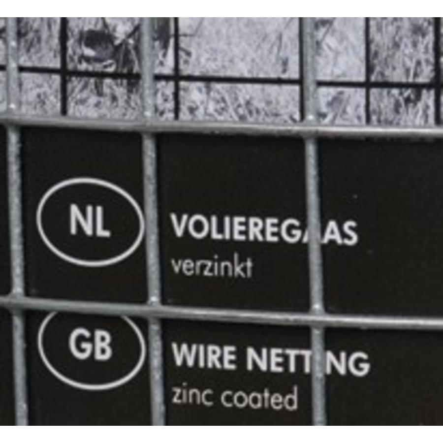 Premium volière gaas 13x25x1.45 mm, rol 1.00x25 meter