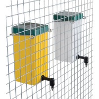Beugel voor drinknippelfles - verzinkte metalen houder voor flessen van 0,5 en 1 liter