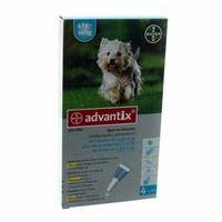 Advantix Spot on hond 4 pipetten