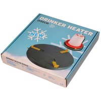 Drinkbakverwarmer - voorkomt bevriezing van drinkwater tot -25°C