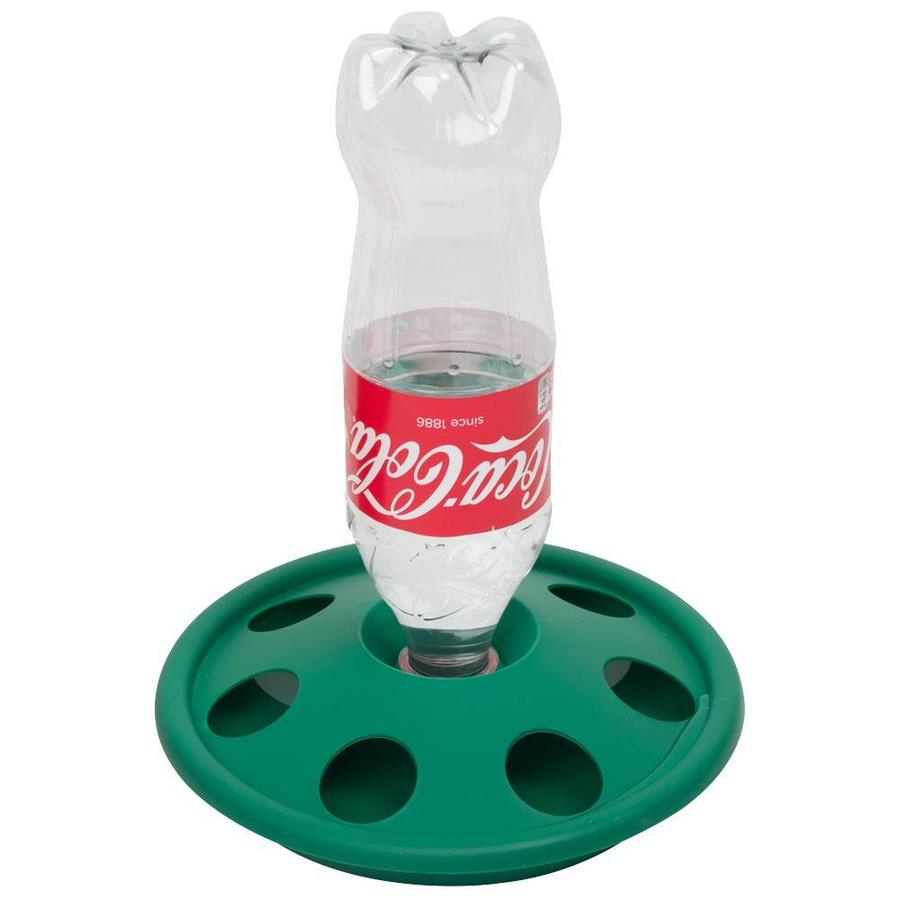 Drinkbak voor petfles - praktische drinkoplossing voor kuikens en kwartels