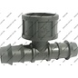 Steckverbinder T-Stück 1/2" oder 3/4" IG, für 16 oder 20 mm LD PE Rohr, Tropfrohr