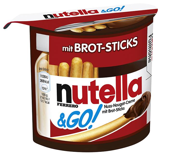 Nutella & GO! 12 x  52g Pack