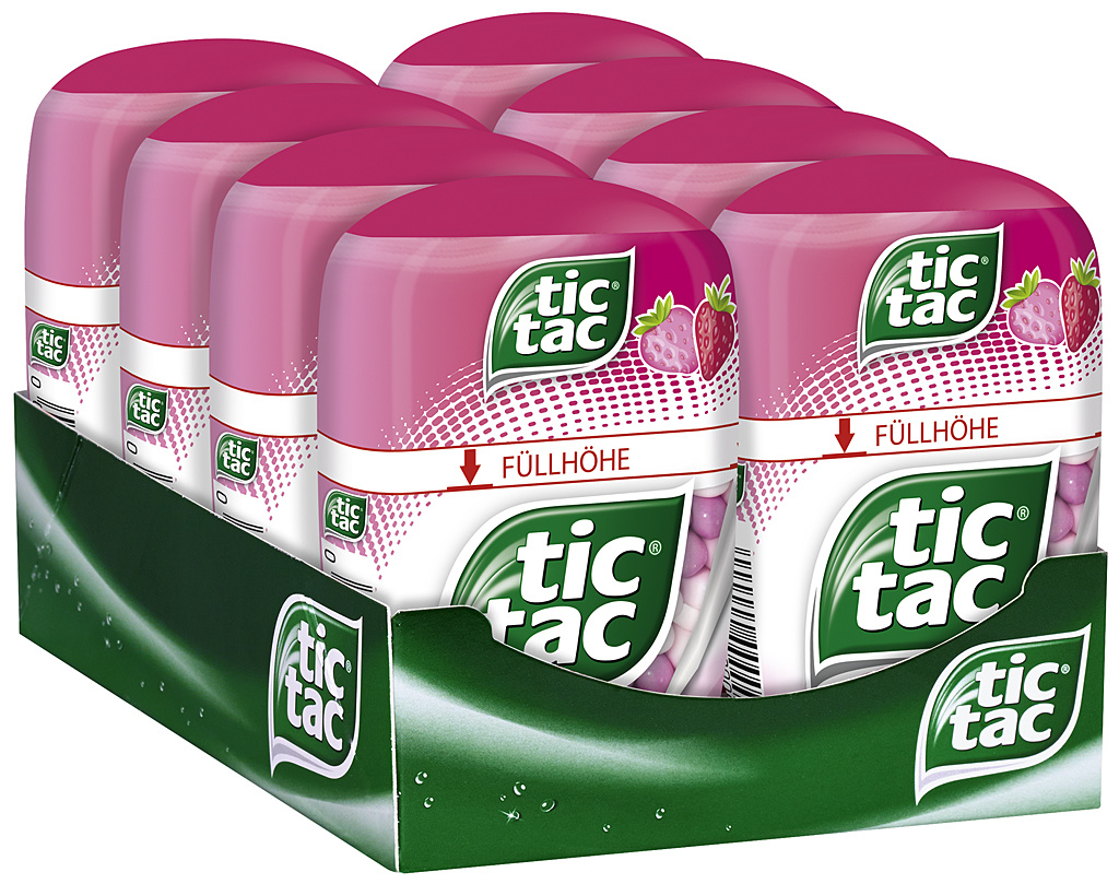 Tic Tac Strawberry Mix 98g Big Pack Captain Play Tic Tac Strawberry Mix 98g Big Pack Captain Play