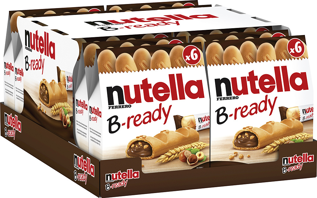 Nutella Bready 6er Multipack tasty butterfly