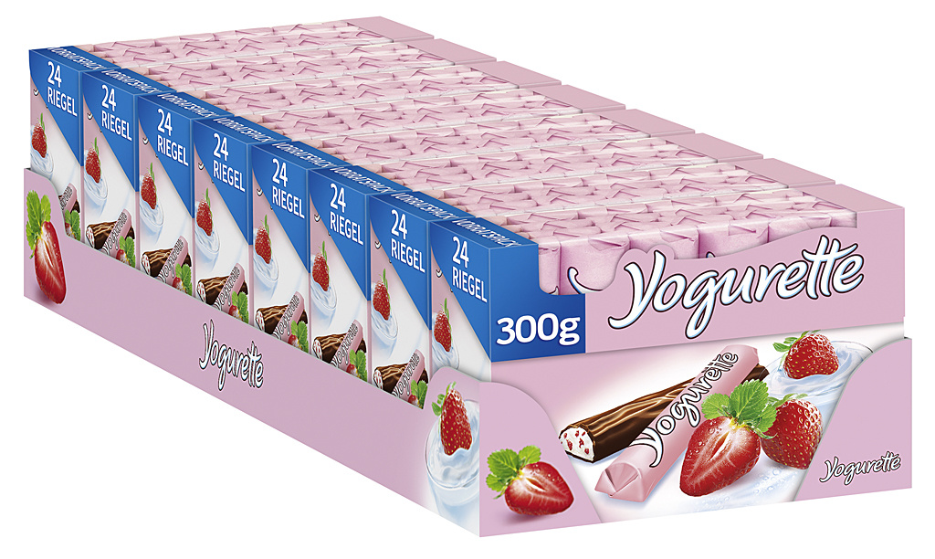 Yogurette Erdbeere 8 x 300g Multipack