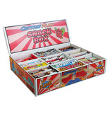 CAPTAIN PLAY  Snack Box mit 80 Schokoriegeln in 14 verschiedenen Sorten