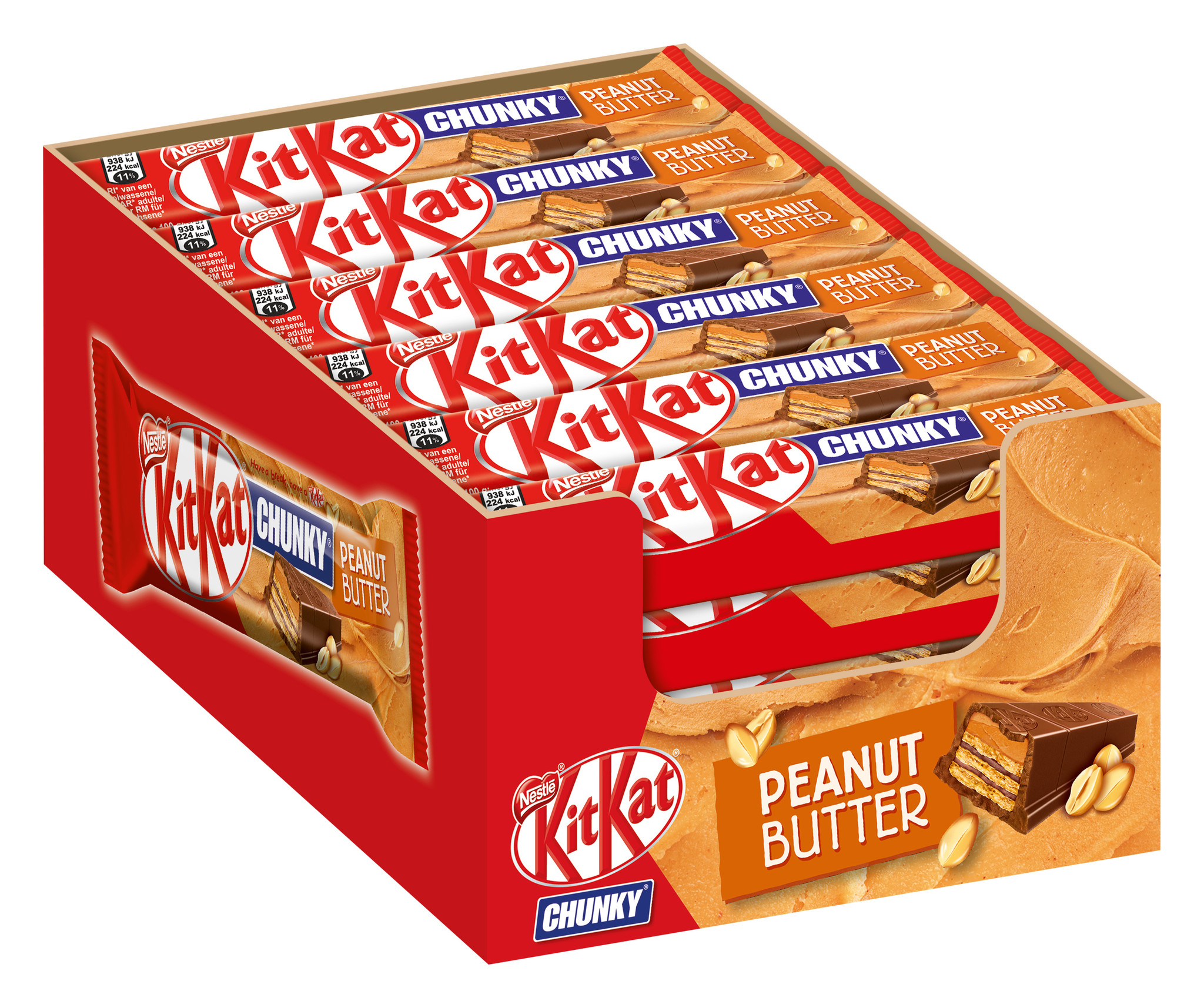 KitKat Chunky Peanut Butter 24 x 40g