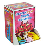 CAPTAIN PLAY | Retro Süßigkeiten Candy Dispenser| Retro Süßigkeiten Box mit 600g Nostalgie-Süßigkeiten in Einzelverpackung