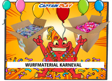 Wurfmaterial für Karneval