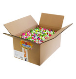 CAPTAIN PLAY Karnevals Bonbons, 10 x 6kg Karton, Wurfmaterial Karneval, 60kg Bonbons Großpackung mit ca. 6.600 Teilen in Einzelverpackung