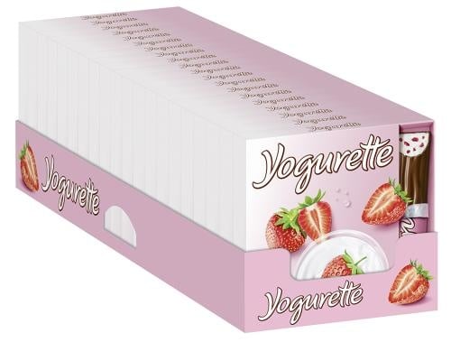 Yogurette Erdbeere 20 x 50g Mini Tafel