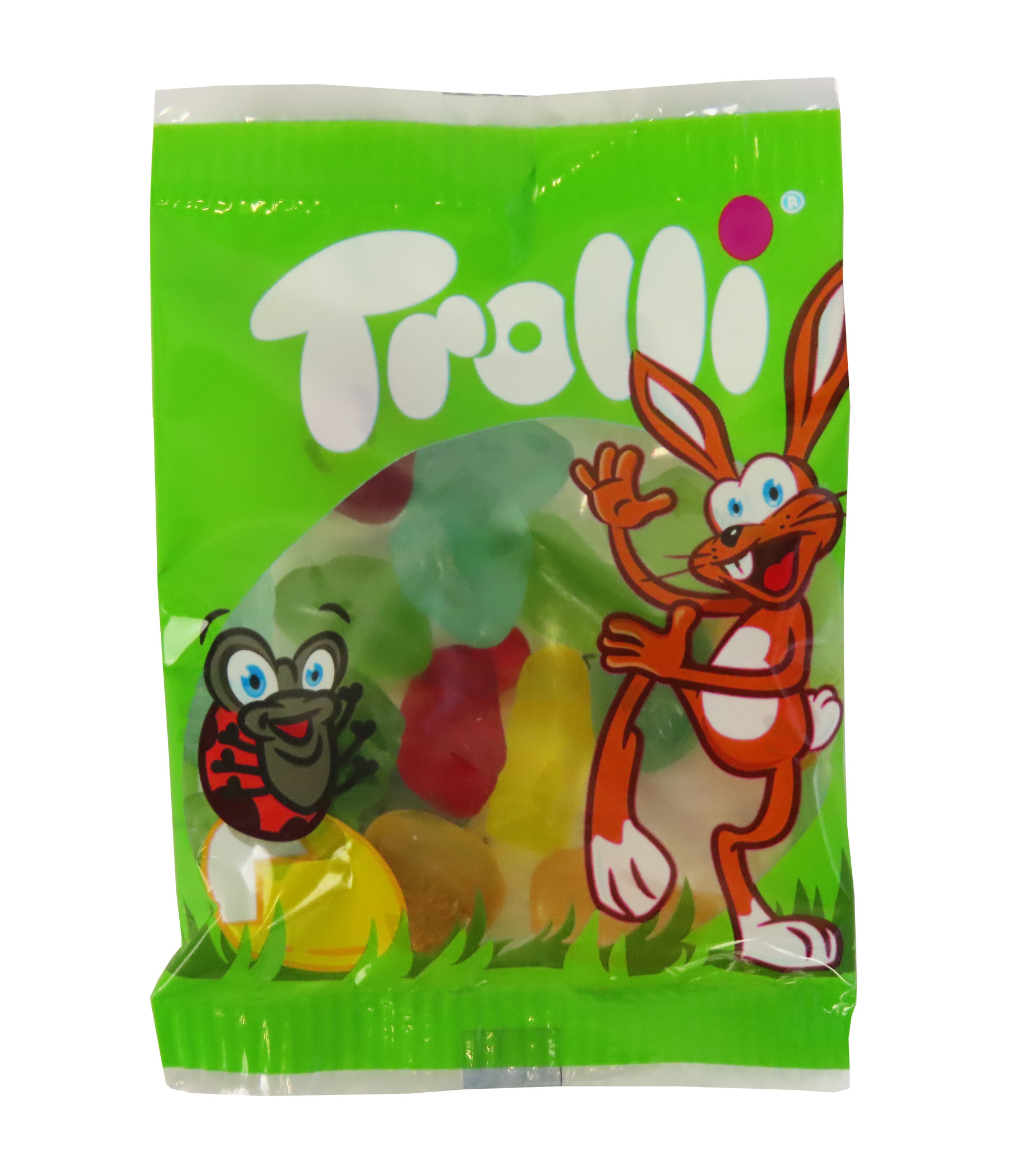 Trolli Wurfmaterial Karneval 270g Originalpalette, Karneval Süßigkeiten Mix Karton mit Trolli Fruchtgummi in Einzelverpackung