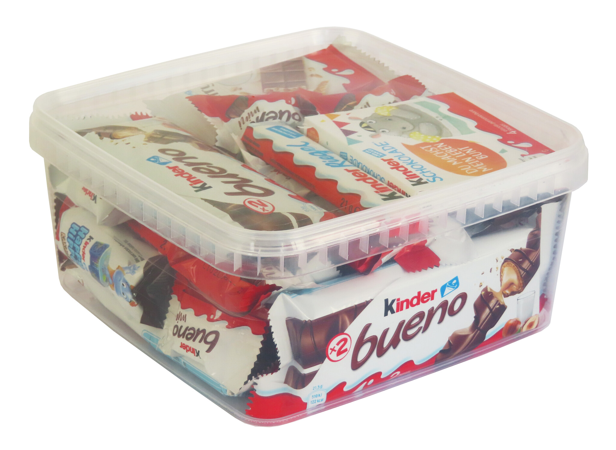 Süßigkeiten – Mix Party Box mit Ferrero Kinder Spezialitäten, 1er Pack (1 x 640g)