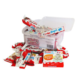 Süßigkeiten – Mix Party Box mit Ferrero Kinder Spezialitäten, 1er Pack (1 x 640g)