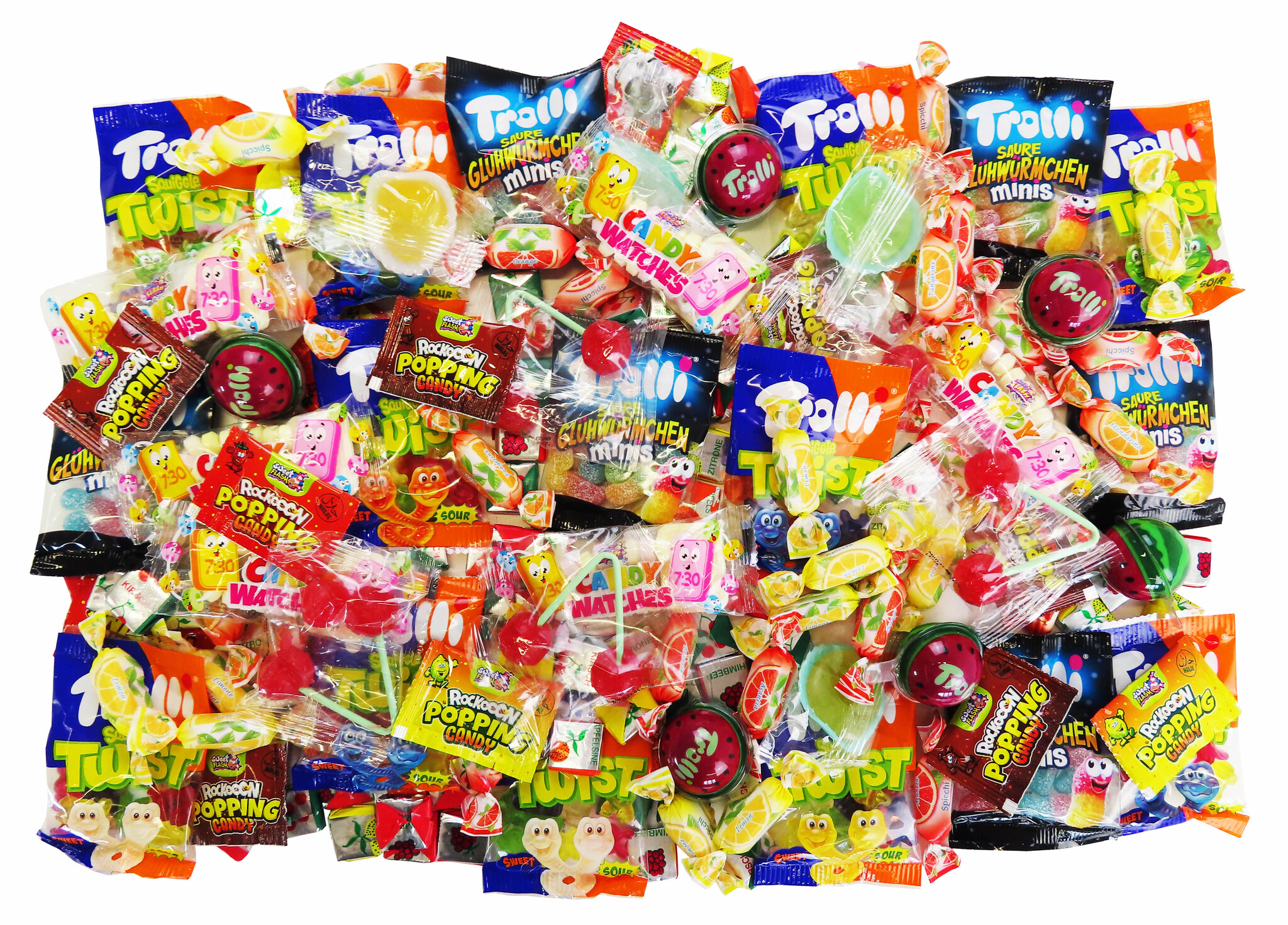 Süßigkeiten – Mix Party Box ohne Schokolade mit 1kg, für Kindergeburtstag mit 6 Kinder, 1er Pack (1 x 1 kg), Süßigkeiten Großpackung