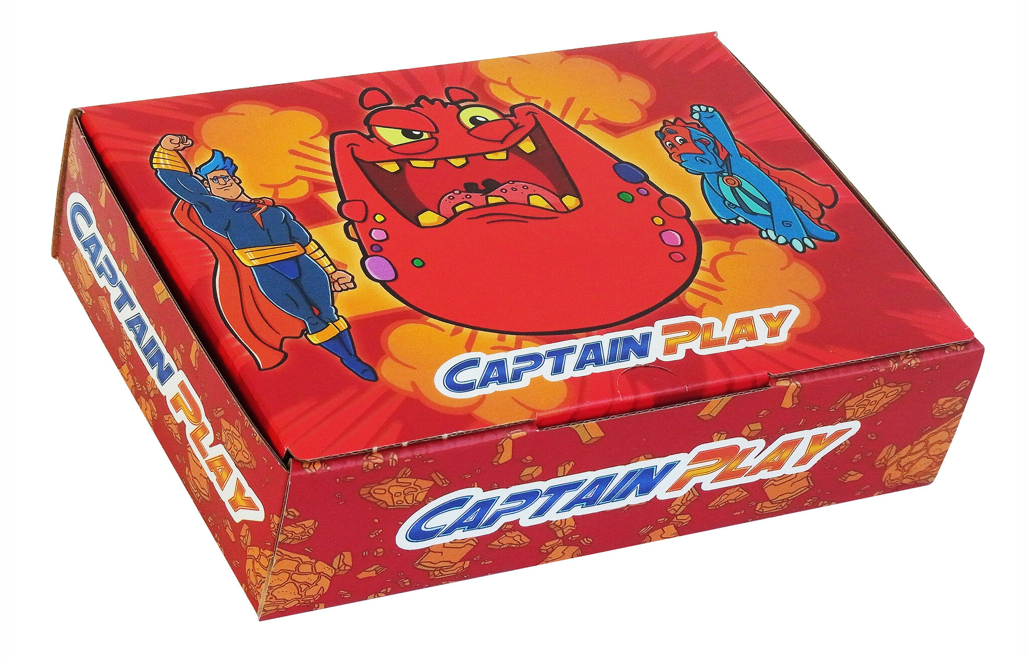 CAPTAIN PLAY | Retro Süßigkeiten Box | 10 verschiedene Nostalgie-Süßigkeiten aus unserer Kindheit