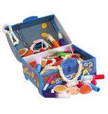 CAPTAIN PLAY | Retro Süßigkeiten Schatztruhe| Retro Süßigkeiten Box mit 400g Nostalgie-Süßigkeiten in Einzelverpackung