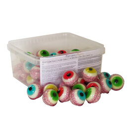 CAPTAIN PLAY | Trolli Glotzer Halloween Süßigkeiten | 50 Stück in Einzelverpackung