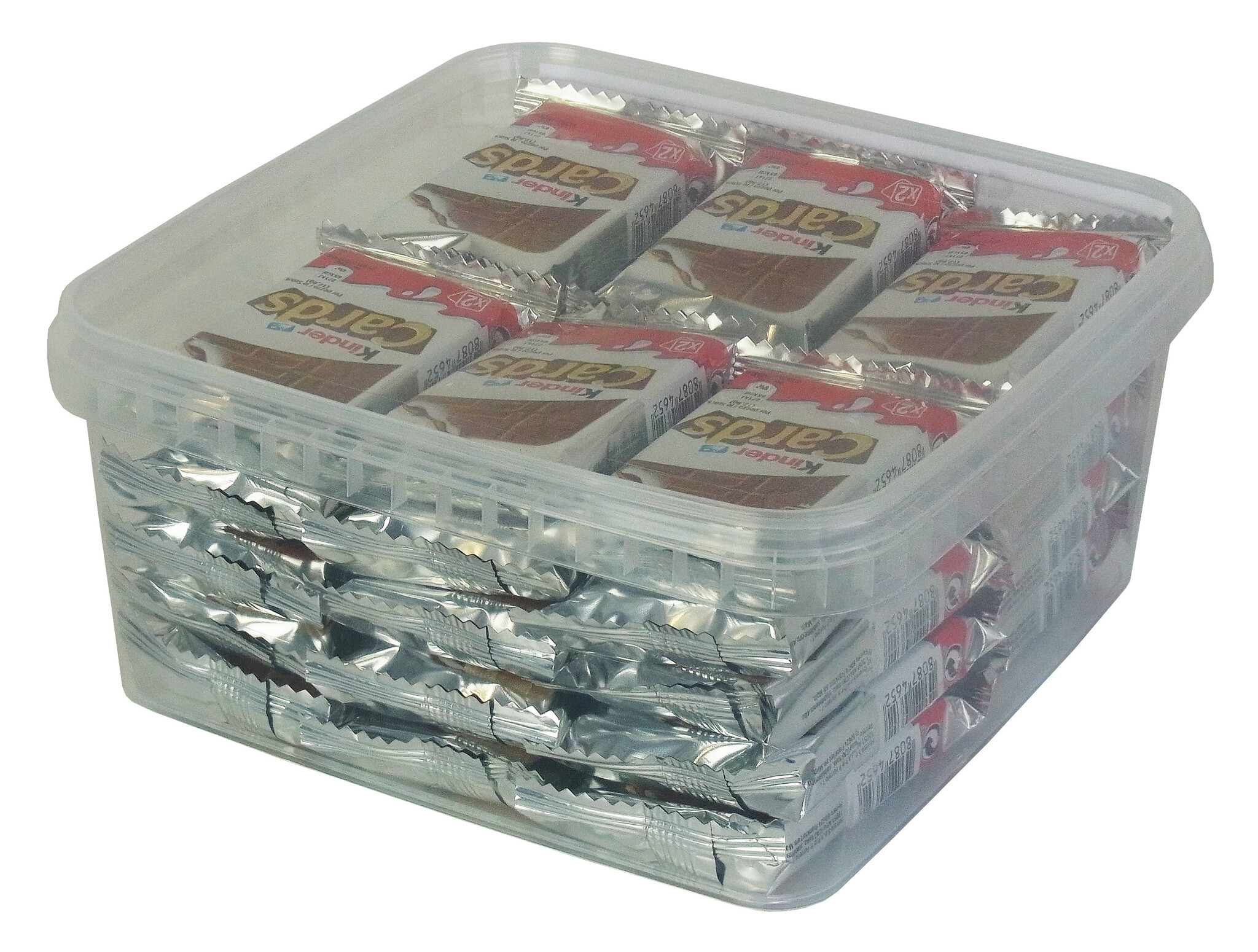 Süßigkeiten Party Box mit Ferrero Kinder Cards in Einzelverpackung, 1er Pack (1 x 768g)