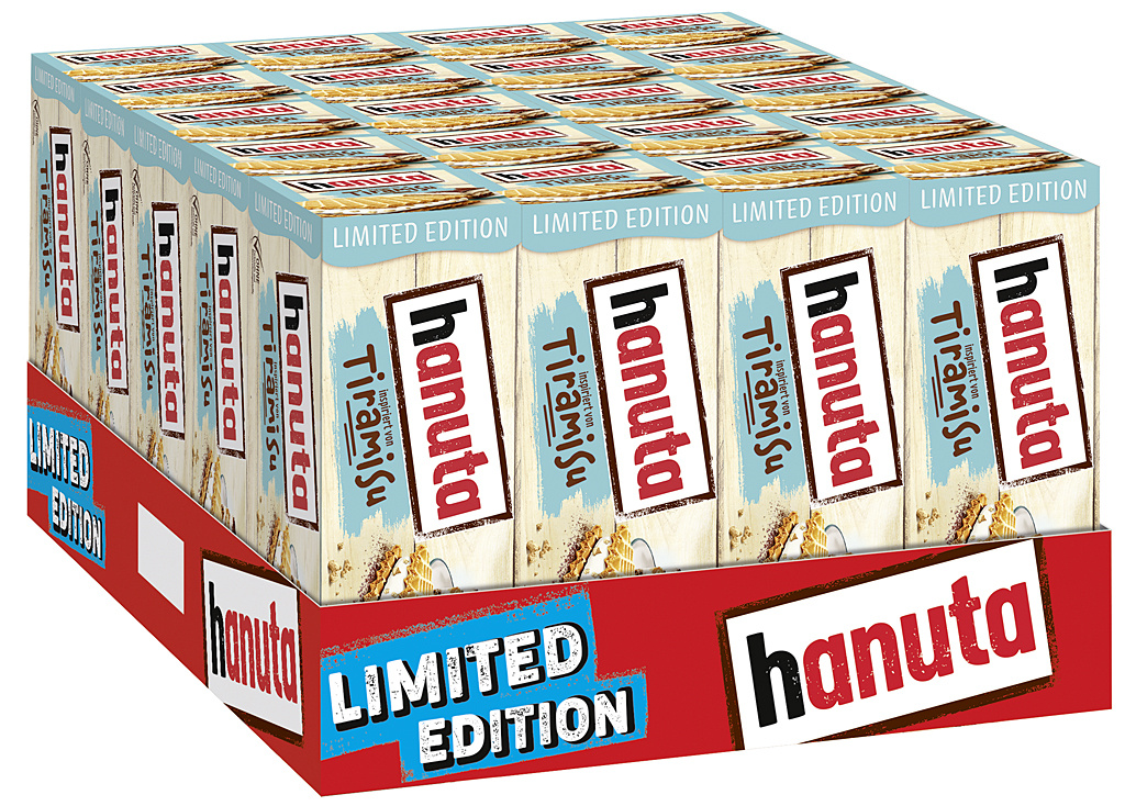 hanuta Tiramisu Limited Edition - Vorratspack mit 20 Packungen zu je 220g