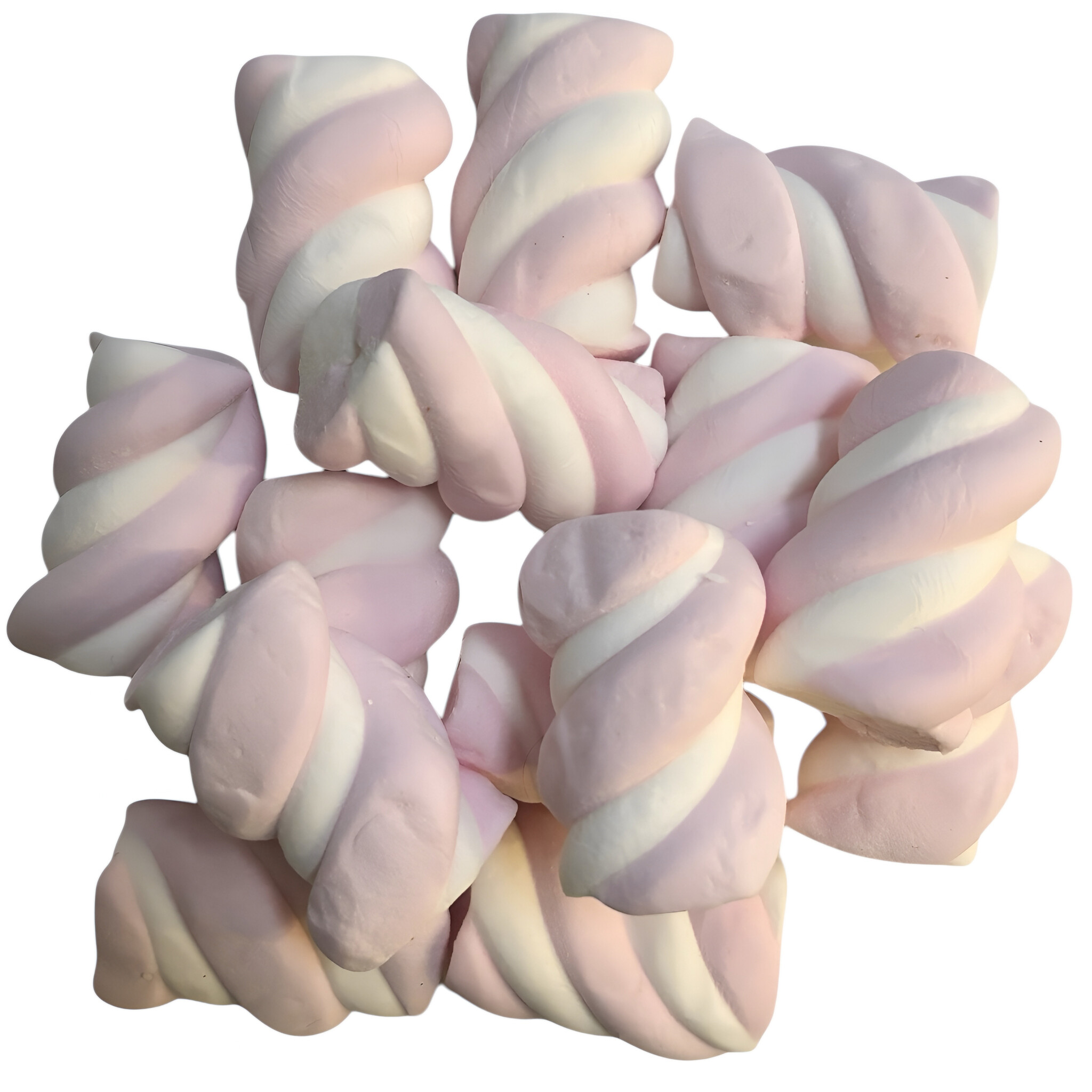 Wurfmaterial Karneval Marshmallows, 1.250 Stück rosa in Einzelverpackung, CAPTAIN PLAY 5 kg Süßigkeiten Großpackungen