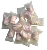 Wurfmaterial Karneval Marshmallows, 1.250 Stück rosa in Einzelverpackung, CAPTAIN PLAY 5 kg Süßigkeiten Großpackungen