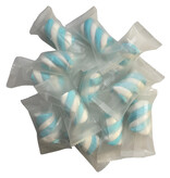 Wurfmaterial Karneval Marshmallows, 1.250 Stück blau in Einzelverpackung, CAPTAIN PLAY 5 kg Süßigkeiten Großpackungen