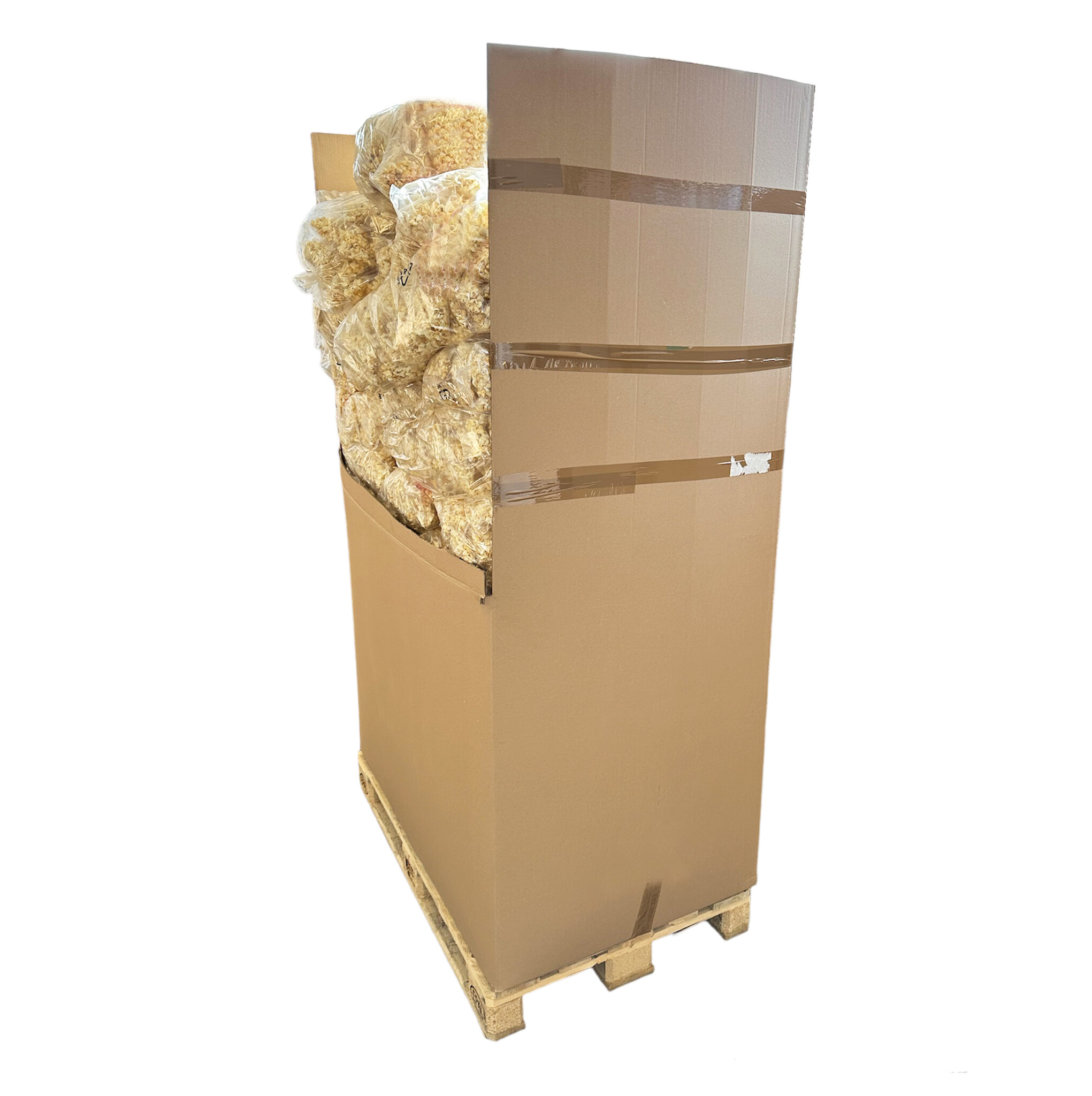 CAPTAIN PLAY Popcorn, 7.500 Mini Beutel Großpackung, Wurfmaterial Karneval, Karneval Süßigkeiten Popcorn süß, 7.500 x 8g