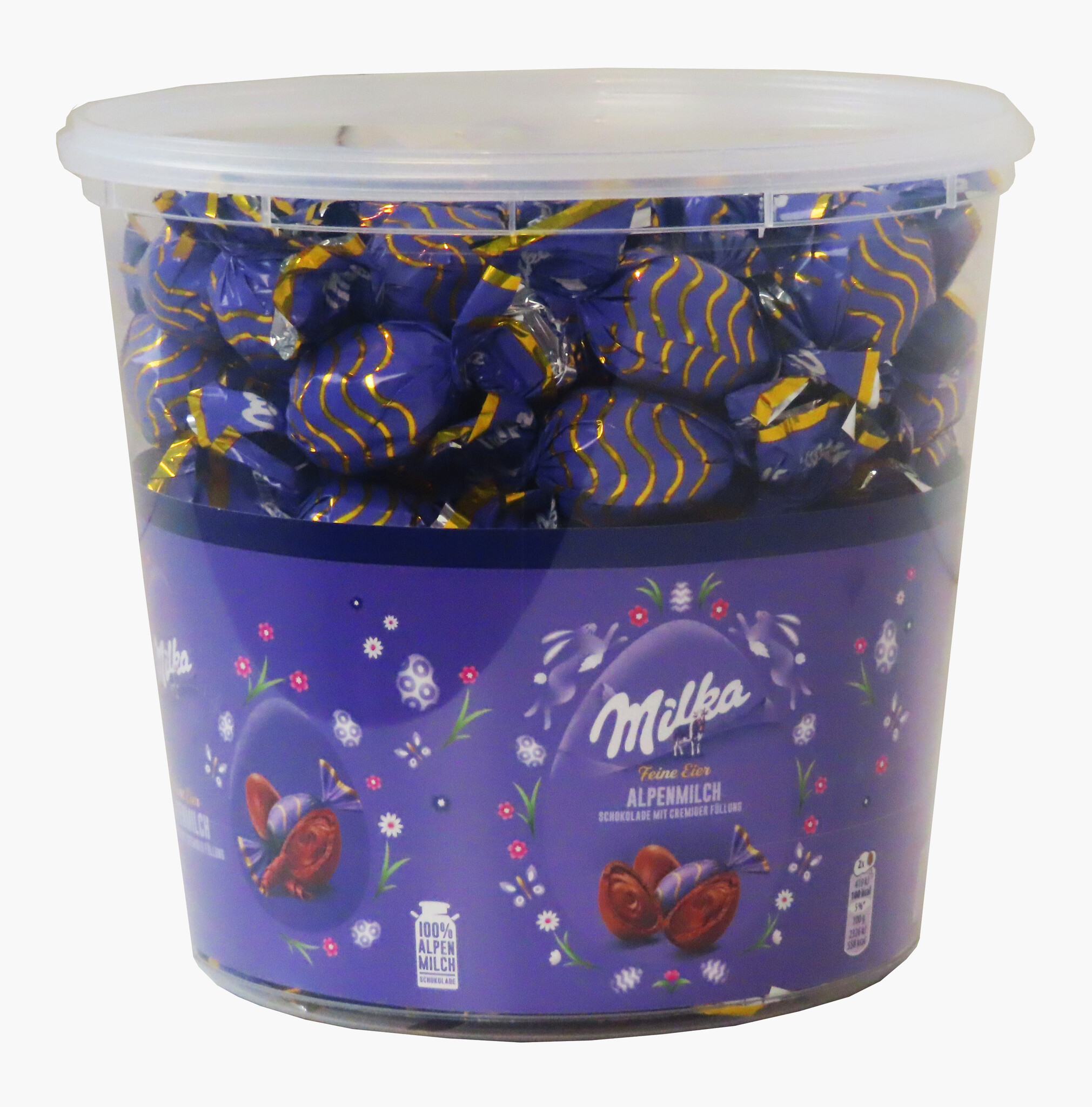 Milka Feine Eier Alpenmilch 900g Dose
