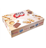 Ferrero Knusper Box mit 74 Teilen in 6 Sorten, mit Kinder Cards, Nutella Biscuits, Kinder Happy Hippo, Nutella B-Ready und Giotto, 1er Pack (1 x 1,8kg)