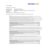 CAPTAIN PLAY Schultüte 35cm gefüllt mit Süßigkeiten ohne Schokolade (20-teilig)