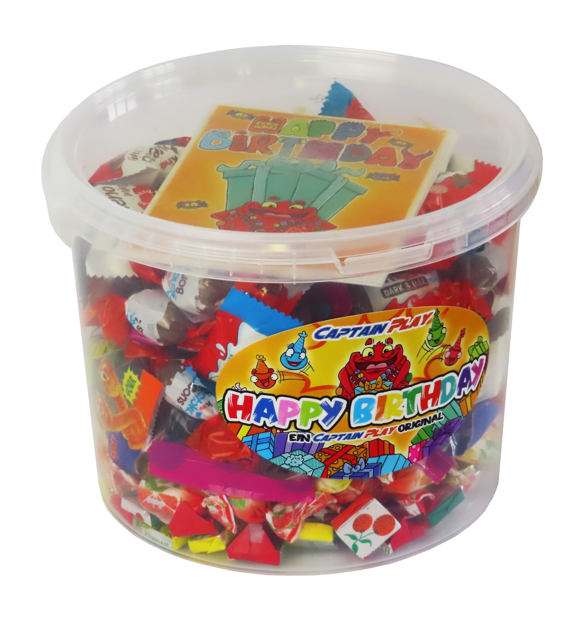 Süßigkeiten – Mix Party Box 200-teilig, für Kindergeburtstag mit 6 Kinder, 1er Pack (1 x 1 kg)