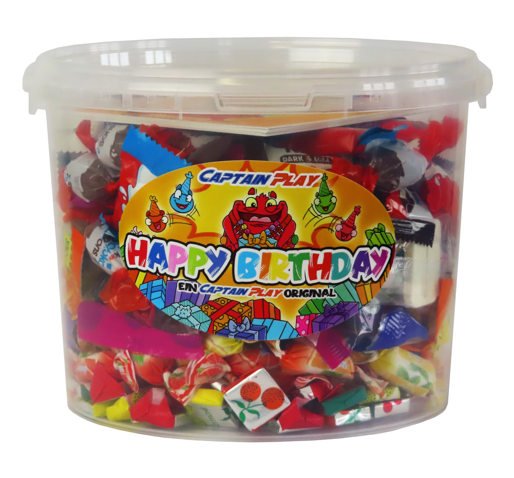 Süßigkeiten – Mix Party Box 200-teilig, für Kindergeburtstag mit 6 Kinder, 1er Pack (1 x 1 kg)